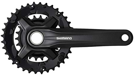 Shimano FC-MT210-3 - Set di manovelle per bicicletta montagna a 9 velocità, 175 mm, 40-30-22T W/CG)