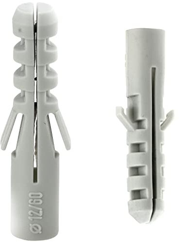 FASTON Kunstsoffdübel 10 mm Nylon (50 Stück) Universaldübel Spreizdübel Dübel Allzweckdübel