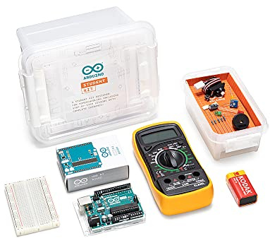 Arduino Student Kit [AKX00025] - Kit Educativo Completo para Aprender electrónica y programación, Ideal para Estudiantes y Principiantes