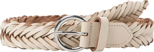 BRAX Damen Ledergürtel Gürteltasche, weiß, 90 cm