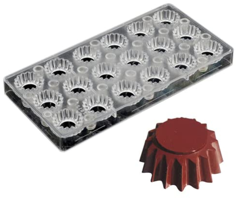 anso 3D Gear Magnetische Schokoladen-Polycarbonat-Form, Transferfolie, Kunststoff, Süßigkeiten, Zuckerwaren