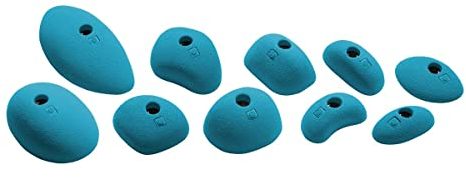 Ocun Holds Set 2 - slopers Klettergriffe, Farbe:Blue