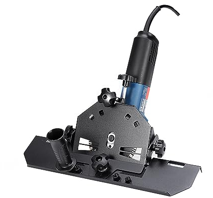 ADWOLT Schieber 45° Fliesenschneider,Fliesen-Anfasmaschine, 45 Grad Fliesenschneider für Winkelschleifer 115/125mm, für effizientes Schneiden von Fliesen