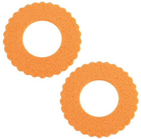 SG Store Tankschutzring aus Moosgummi, 120 x 60 mm, kompatibel mit Simson S50, S51, SR4, KR51, SR50, SR2, Tankdeckelkissen, Tankdeckel-Schwamm, 2 Stück