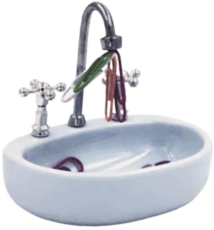 Wasserhahn-Spender, Büroklammer-Spender, Büroklammer-Spender, Miniatur-Möbel, Büroklammer-Halter, Schreibtisch-Schreibwaren-Büroklammer-Spender, Pinnnadeln, Büroklammer-Spender, Zubehör Papierklammer