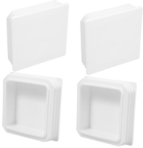 Angoily 4pcs Post Caps for Fencing Decorative Guardrail Post Covers Fence Toppers Cap Covers for Fence