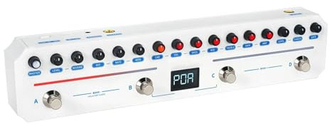 Mini Gitarr Effektpedal Bas Och Gitarr Multieffektpedal Med 40 Förinställningar Och 10 Förstärkarsimuleringar