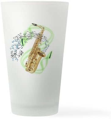 CafePress Alto Saxophone Pint Glass Pint Glass, 16 oz. Drinking Glass