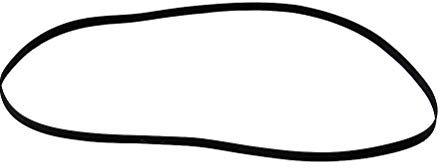 SUPVOX 54cm Gummi Plattenspieler Gürtel Phonograph Plattenspieler Gürtel für Plattenspieler