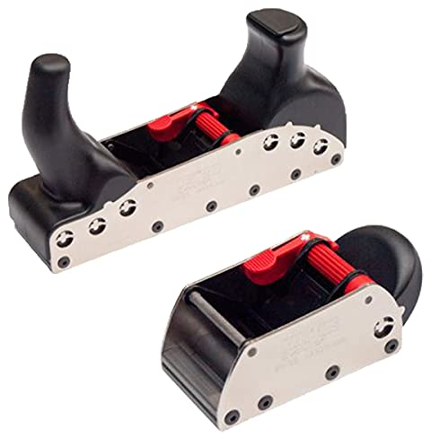 RALI Handhobel-Set | 220 Evolution N + 105 Evolution N Hobel für Holzbearbeitung mit Klingentiefeneinstellung & automatischer Ausrichtung | Ideal zum Hobeln & Fasen von Kanten