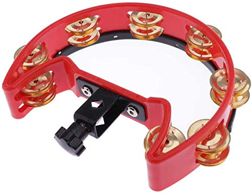 Schlagzeug-Set Tamburin Rassel Kupfer Reihe Schellen Band Begleitung (#2)