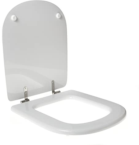 Copriwater dedicato per IDEAL STANDARD CALLA legno POLIESTERE pregiato cerniera inox