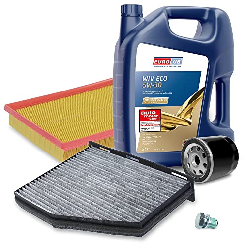 BESTPRICE ATP Inspektionspaket Filterset mit 1x Ölfilter, 1x Luftfilter, 1x | Kompatibel mit: SKODA OCTAVIA II, OCTAVIA II Combi, VW CADDY III Großraumlimousine, CADDY III Kasten/Großraumlimousine