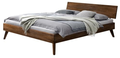 Hasena Trento Bett Ancona 25 Nussbaum massiv 2023 180x200