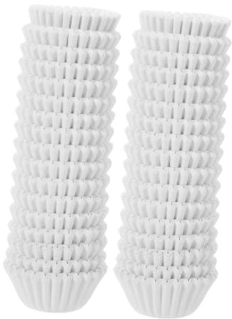 UKCOCO 1000pezzi Pirottini in Carta Per Muffin Dimensioni Standard Resistenti Per Cupcake e Dolcetti Monouso Per Festa Halloween Natale Per Forno e Dessert