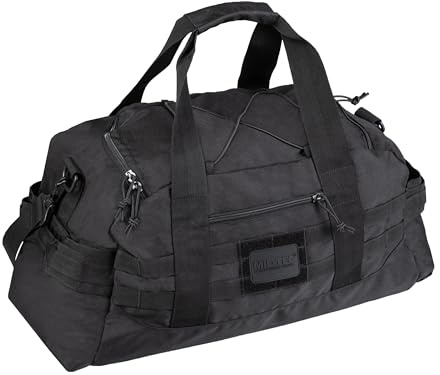 Mil-Tec Combat Flygarväska, svart, one size