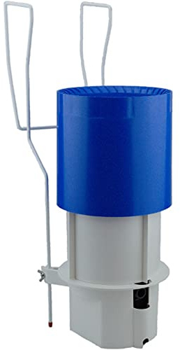 Skimmer Sumergible Si 2000 K Style 2 m3/h, Completo de Cartucho y Gancho para Piscinas con Paredes Planas de Metal