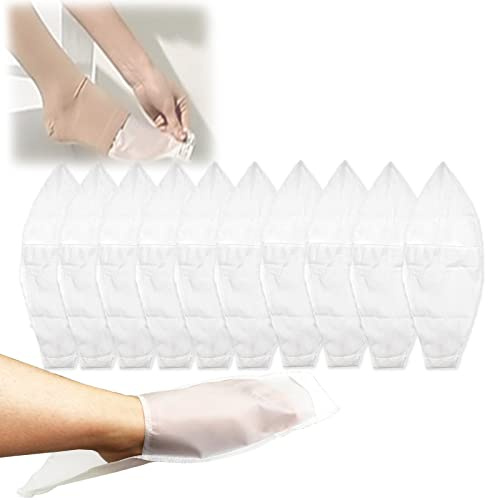Open Toe Compression Sock Aid, Slip Stocking Easy Slide Applicator to Help Assist Put On for Disabled, Elderly, Pregnant (10 PCS)