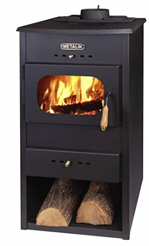 Poêle à bois avec plateau en fonte BALKAN ENERGY, Modèle HIT 8.6 kW