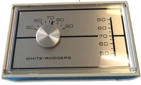 1F37-407 Thermostat 2-Stage Heat Compatible with HVAC systems