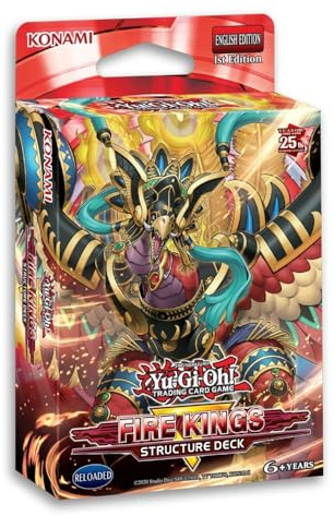 Yu Gi Oh! Estructura Deck Fire Kings (reimpresión)