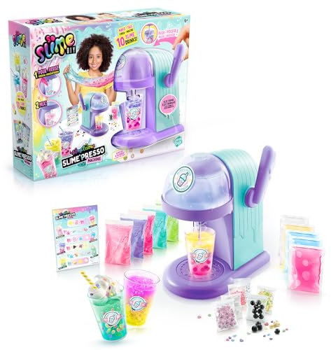 Canal Toys - So Slime - Slime'Presso Toy - Electronic Mixer - Create Your Own Original Slime Drinks - DIY Set for Creative Fun - Creative and Fun Activity - Gift for Children 6 Years + - SSC 254