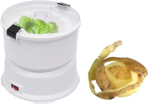 XINRISHENG Pelapatate elettrico 85W Pelapatate commerciali, macchina automatica pelapatate dell'acciaio inossidabile per la cucina