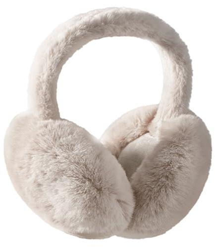 HPONEZJ Ohrenwärmer Winter Kunstfell Ohrenschützer Damen Mädchen Ohrwärmer Faltbar Weich Ohrenschutz Flauschig Klassisch Earmuff Warm Winddicht Ohrenwärmer für Kinder Erwachsene Outdoor Ski