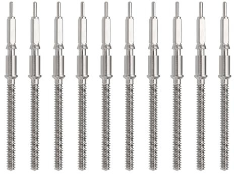 ECSiNG 10pcs Tiges de Remontoir de Montre de Rechange Compatible avec ETA 2824-2 2834-2 2836-2 Compatible avec Sellita SW200 Les Mouvements