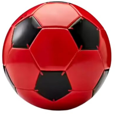 Pride Home & Garden Mini Soccer Ball for Kids & Adults – Soft, Durable Football for Practice, Training & Play – Ideal for Indoor and Outdoor Fun – Compact Size, Multi-Colour Design 15cm (Red)