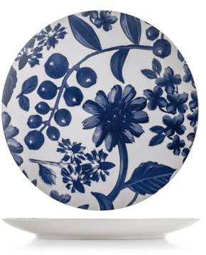 H&H Set 6 Piatti Piani Grandiflora Cm 27