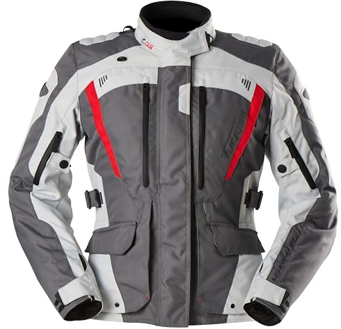 Furygan Apalaches Lady Evo Furygan Apalaches lady Evo – Veste Moto Homme Toutes Saisons – Imperméable, Respirante – Protections D3O – Doublure Thermique Amovible – 12 Poches Femme (lot de 1)