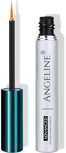 Sérum pour cils sans hormones - 5 ml - Sérum naturel sans hormones - Pour cils plus longs et plus épais - Croissance rapide des cils - Végétalien