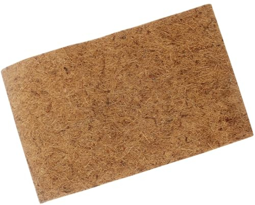 ARTSEWPLY Alfombra de Fibra Natural para Reptiles 60X40X1 CM Sustrato para Terrarios de Tortugas Lagartos y Serpientes Estera Aislante y Cómoda para Cama de Terrario