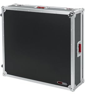 Gator Cases G-Tour Series Flight Case – Passgenauer Tourkoffer für Presonus StudioLive 32 Series III – 9 mm Sperrholz, Eva-Schaum, Rollen & Griffe – ATA-Style Road Case (G-TOURPRESL32IIINDH), Schwarz