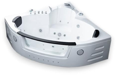 Whirlpool Bath TUB SPA Athena Double Pump Corner Bath TUB 150 x 150 cm HOT TUB