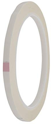 sourcing map Klebeband Isolierbänder 3mm Breite 50m Länge, Weiß | Einseitig Stark Selbstklebend Klebebänder