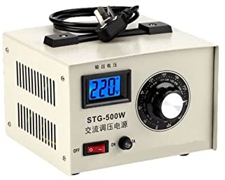Regulador de voltaje CA monofásico 500W 0-300v Transformador fuente alimentación ajustable,Alta Estabilidad
