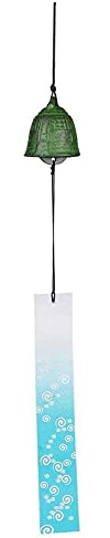Metall Windspiel,Kupfer Wind Glockenspiel Chinesische Antike Klangspiele Windspiel Fengshui Windspiele für Raum-,Fenster-,Garten-Dekoration,Glück Segen