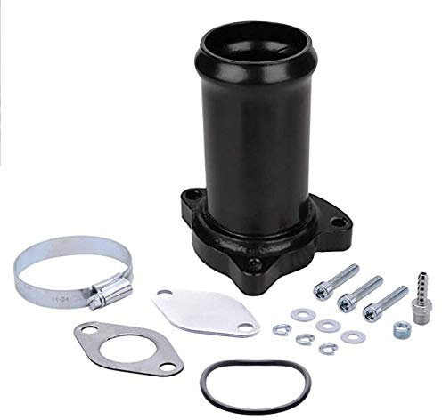 Opaltool Valvola EGR, 57 mm Tubo di Sostituzione Della Valvola Adatto per EGR Delete Kit 1.9 TDI 130/160 CV Diesel
