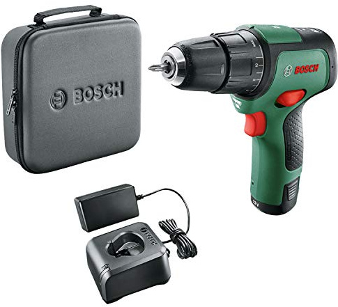 Bosch Cordless Combi Drill EasyImpact 12 (1x Battery, 12 Volt Sstem, in Soft Storage Bag)