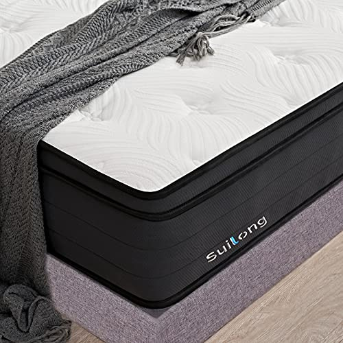 Suilong Luxus-Premium-Matratze 120x200x30cm Härte H3 H4, Produziert nach Deutschem Qualitätsstandard,1.000er Tonnentaschenfederkernmatratze 7-Zonen