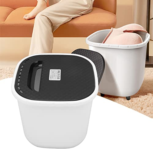 Leftwei Lavadoras de Ropa, 6L Mini Lavadora Rotación hacia Adelante y hacia Atrás Apagado Automático Lavadora Portátil Lavadora de Ropa Interior para el Hogar Apartamento Hotel