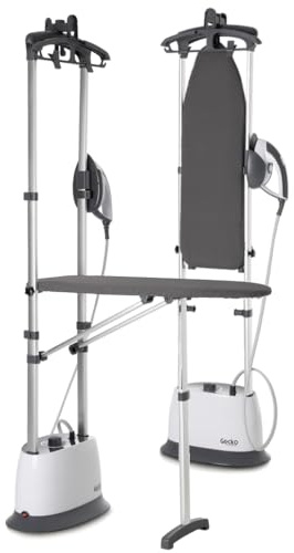 Défroisseur vapeur haute pression 4 bars avec table amovible 2200 watts, dévit vapeur continu ou piloté et fer réglable en température, marque française