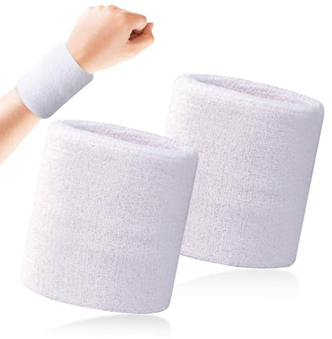 Quelcc Lot de 2 bracelets de sport doux pour homme et femme