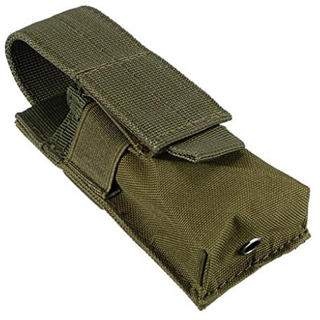 Armee-Grün Taktische Militär-Taschenlampe Taschenlampe Halter Gürtel Holster Tasche für verbesserte Zugänglichkeit
