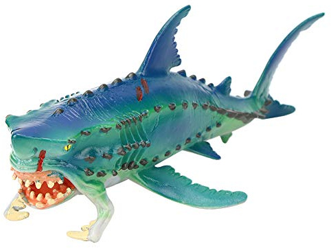BSTCAR Eldrador-Spielzeug Meerestierspielzeug 22×10×7 Figurensimulationsspielzeug Tierfiguren Modellspielzeug Einrichtungsartikel aus Kunststoff M 8209 1332 (M-1332 Monsterfisch (Maul