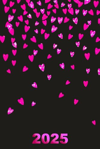 2025: Buchkalender 1 tag 1 seite I kalenderbuch mit Zeiteinteilung I 12 monate von Januar bis Dezember .