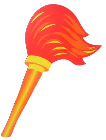 Zerodeko Torch Props per Cosplay e Sport Giocattoli Simulazione Leggeri Decorazioni per Feste per Eventi Compleanni e attività all Confezione