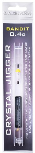 Drennan Crystal Jigger Bandit Rig Priced Per Rig Choose Size